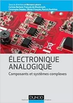 ELECTRONIQUE ANALOGIQUE  [Livres]