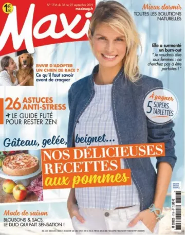 Maxi France - 16 Septembre 2019 [Magazines]