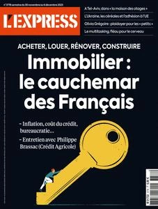 L'Express N.3778 - 30 Novembre 2023 [Magazines]