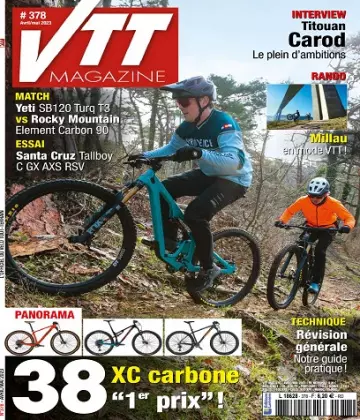 VTT Magazine N°378 – Avril-Mai 2023 [Magazines]