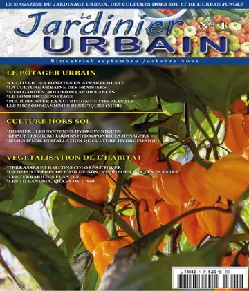 Le Jardinier Urbain N°1 – Septembre-Octobre 2021 [Magazines]