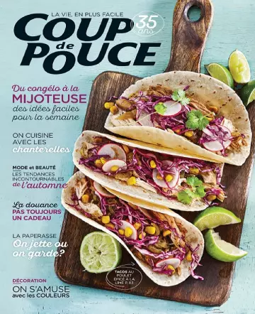 Coup De Pouce – Septembre 2019 [Magazines]