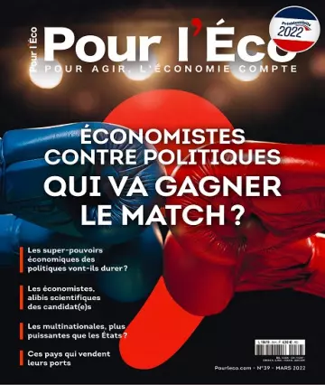 Pour l’Éco N°39 – Mars 2022 [Magazines]