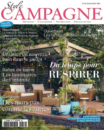 Style Campagne N°46 – Juillet-Août 2023 [Magazines]