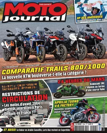 Moto Journal N°2254 Du 25 Avril 2019 [Magazines]