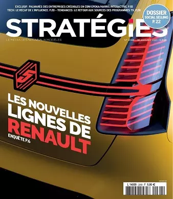 Stratégies N°2069 Du 28 Janvier 2021 [Magazines]