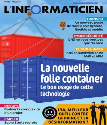 L’Informaticien N°196 – Mai 2021  [Magazines]