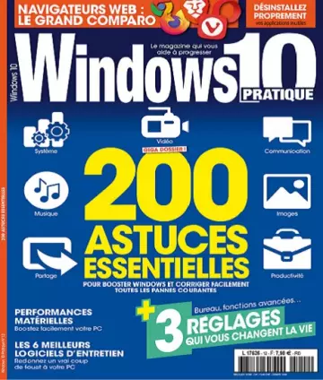 Windows 10 Pratique N°12 – Janvier-Mars 2022 [Magazines]