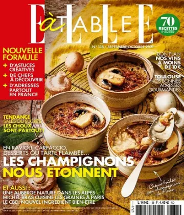 Elle à Table N°138 – Septembre-Octobre 2021 [Magazines]