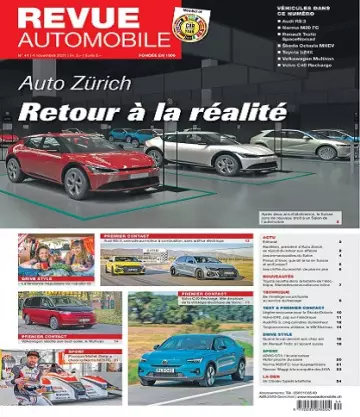 Revue Automobile N°44 Du 4 Novembre 2021 [Magazines]