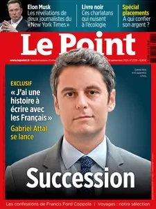 Le Point N.2720 - 19 Septembre 2024 [Magazines]