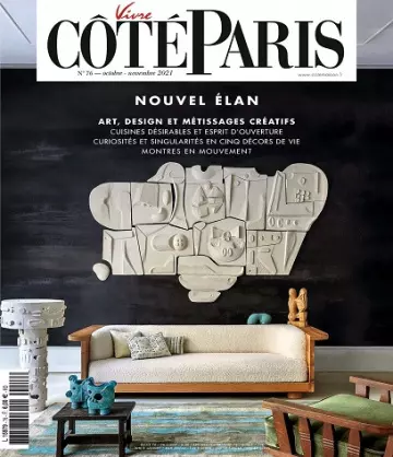 Vivre Côté Paris N°76 – Octobre-Novembre 2021 [Magazines]