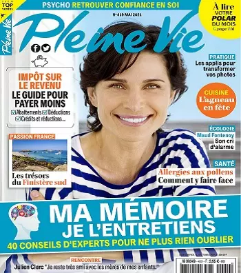 Pleine Vie N°419 – Mai 2021 [Magazines]