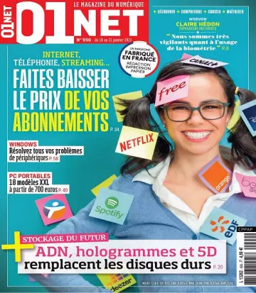 01Net N°990 Du 18 au 31 Janvier 2023  [Magazines]