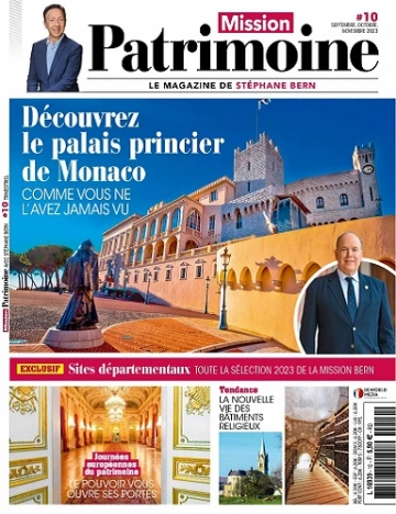 Mission Patrimoine N°10 – Septembre-Novembre 2023 [Magazines]