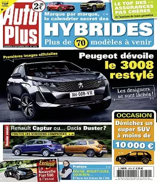 Auto Plus N°1670 Du 4 Septembre 2020 [Magazines]