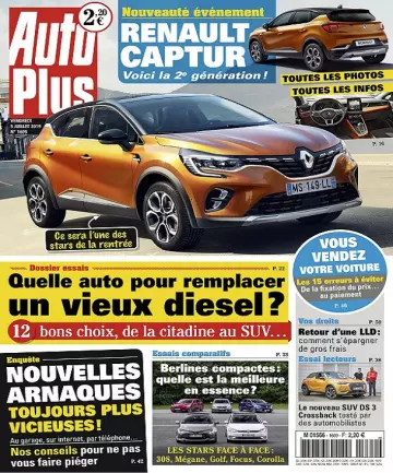 Auto Plus N°1609 Du 5 Juillet 2019 [Magazines]