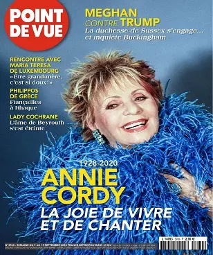 Point De Vue N°3760 Du 9 Septembre 2020 [Magazines]