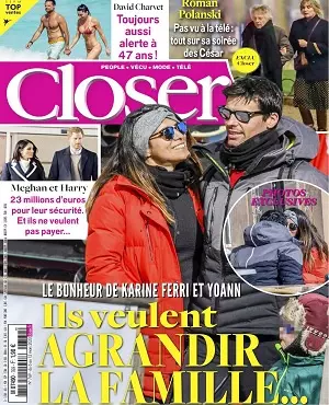 Closer N°769 Du 6 au 12 Mars 2020 [Magazines]