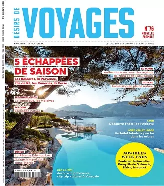 Désirs De Voyages N°76 – Novembre 2020 [Magazines]