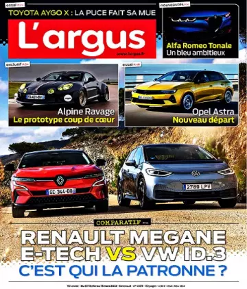 L’Argus N°4609 Du 23 Février 2022  [Magazines]