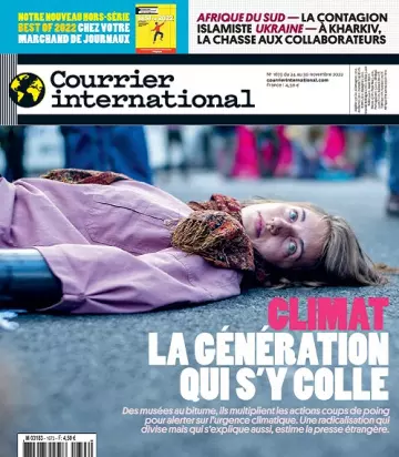 Courrier International N°1673 Du 24 Novembre 2022 [Magazines]