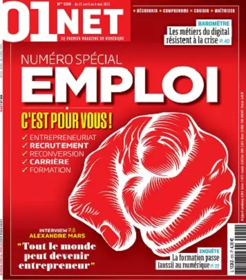 01Net N°950 Du 21 Avril 2021 [Magazines]