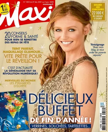 Maxi N°1835 Du 27 Décembre 2021 [Magazines]