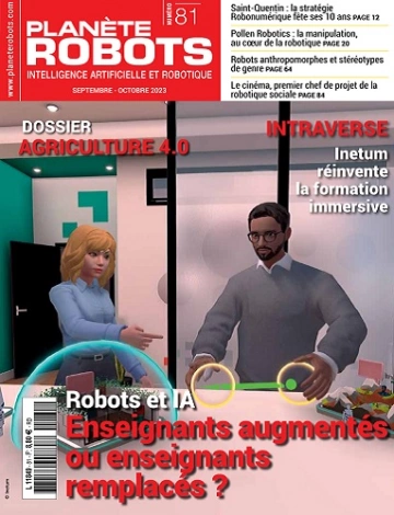 Planète Robots N°81 – Septembre-Octobre 2023 [Magazines]