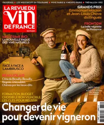 La Revue Du Vin De France N°657 – Février 2022  [Magazines]