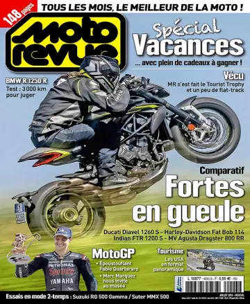 Moto Revue N°4093 – Juillet 2019 [Magazines]