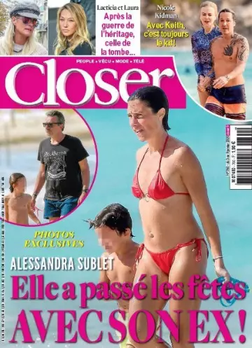 Closer France - 3 Janvier 2020 [Magazines]