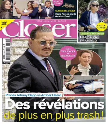 Closer N°885 Du 27 Mai 2022 [Magazines]