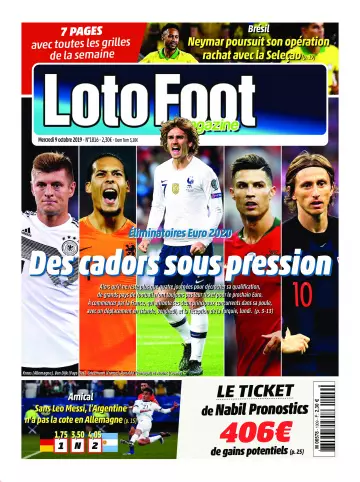 Loto Foot - 9 Octobre 2019 [Magazines]