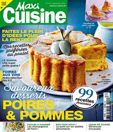 Maxi Cuisine N°151 – Septembre 2021 [Magazines]