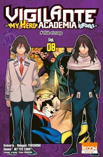 VIGILANTE - MY HERO ACADEMIA ILLEGALS T08  [Mangas]