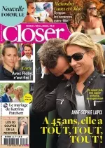 Closer N°639 Du 8 au 14 Septembre 2017 [Magazines]