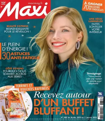 Maxi N°1887 Du 26 Décembre 2022 [Magazines]