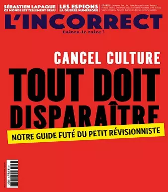 L’Incorrect N°38 – Janvier 2021 [Magazines]