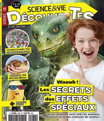 Science et Vie Découvertes N°280 – Avril 2022  [Magazines]