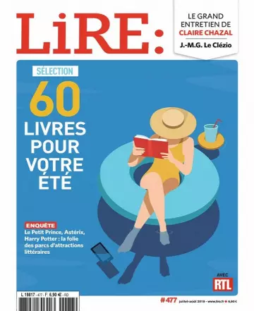 Lire N°477 – Juillet 2019 [Magazines]