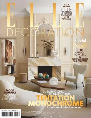 Elle Décoration France - Décembre 2019  [Magazines]