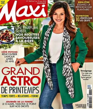 Maxi N°1845 Du 7 au 13 Mars 2022 [Magazines]