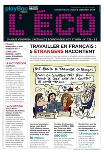 L'ÉCO N.726 - 30 Août 2024  [Journaux]