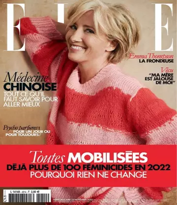 Elle N°4014 Du 24 au 30 Novembre 2022  [Magazines]