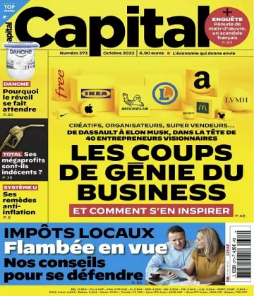 Capital N°373 – Octobre 2022 [Magazines]