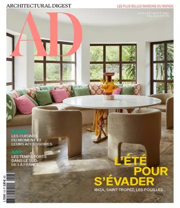 AD Architectural Digest N°173 – Juillet-Août 2022 [Magazines]