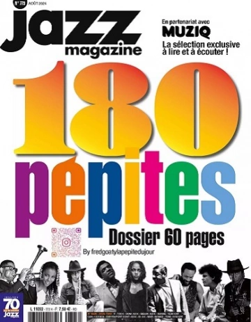 Jazz Magazine N°773 – Août 2024 [Magazines]