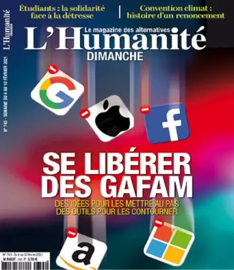 L’Humanité Dimanche N°743 Du 4 Février 2021  [Magazines]