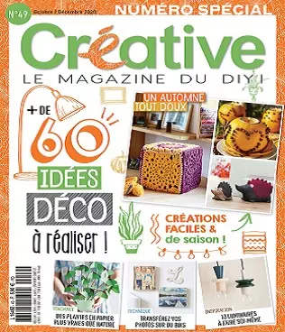 Créative N°49 – Octobre-Décembre 2020 [Magazines]